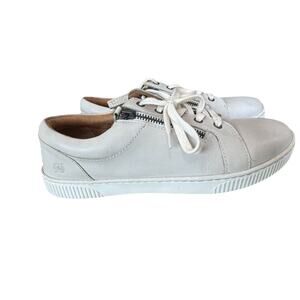 Born Comfort Sneaker Paloma Women's Size 10 Leather Slip-On Zip Up Shoes